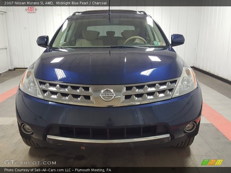 Midnight Blue Pearl / Charcoal 2007 Nissan Murano SL AWD