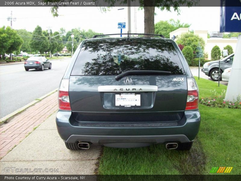 Sage Brush Green Pearl / Quartz 2006 Acura MDX
