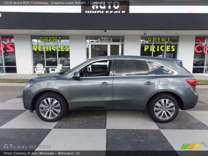 Graphite Luster Metallic / Graystone 2016 Acura MDX Technology