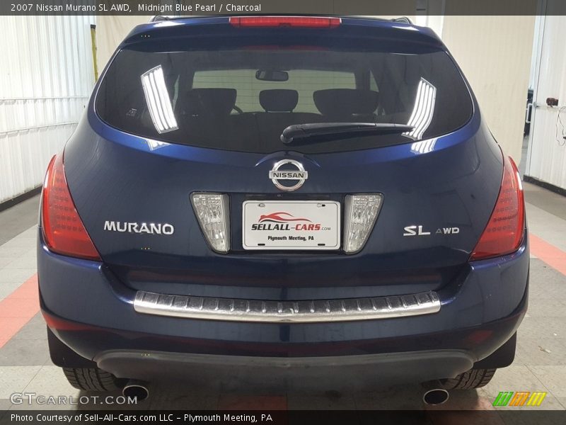 Midnight Blue Pearl / Charcoal 2007 Nissan Murano SL AWD