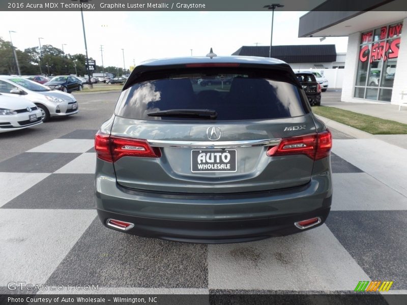 Graphite Luster Metallic / Graystone 2016 Acura MDX Technology