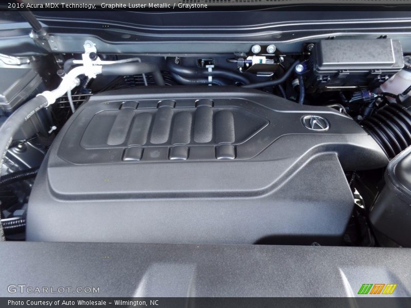 Graphite Luster Metallic / Graystone 2016 Acura MDX Technology