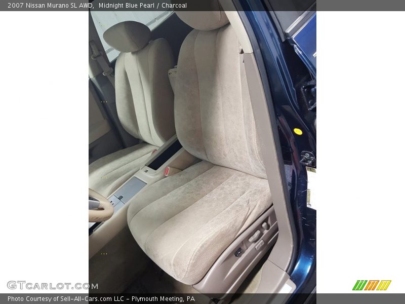 Midnight Blue Pearl / Charcoal 2007 Nissan Murano SL AWD
