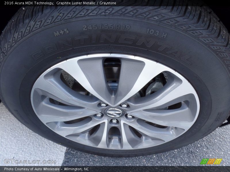 Graphite Luster Metallic / Graystone 2016 Acura MDX Technology