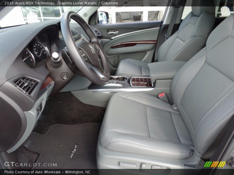 Graphite Luster Metallic / Graystone 2016 Acura MDX Technology