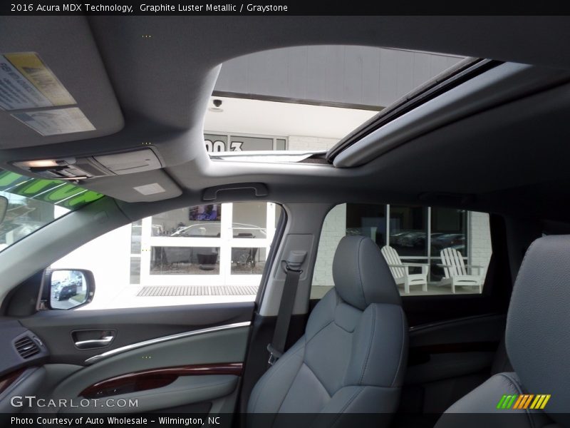 Graphite Luster Metallic / Graystone 2016 Acura MDX Technology