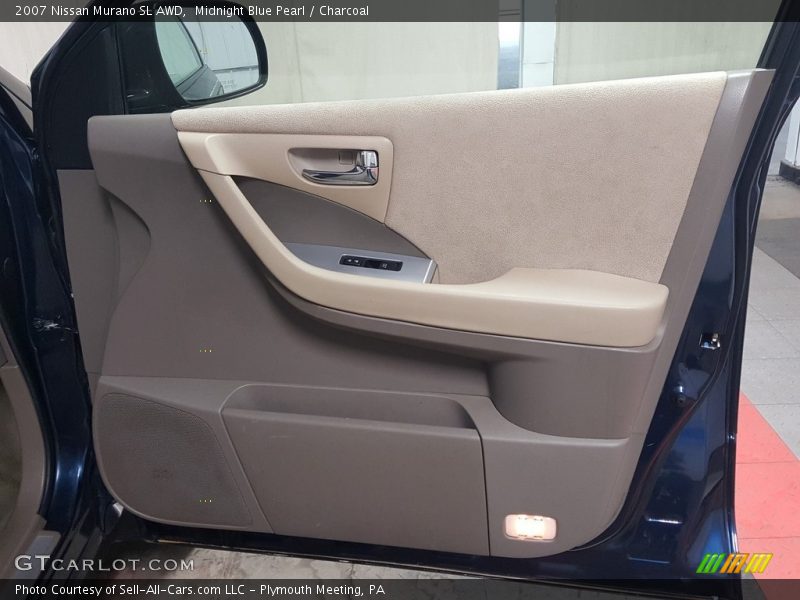 Midnight Blue Pearl / Charcoal 2007 Nissan Murano SL AWD