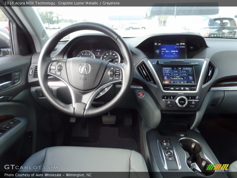 Graphite Luster Metallic / Graystone 2016 Acura MDX Technology
