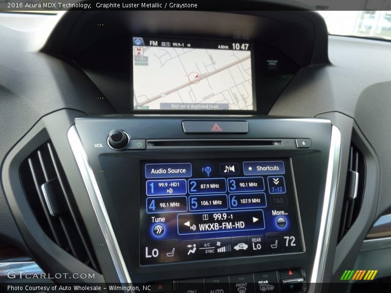 Graphite Luster Metallic / Graystone 2016 Acura MDX Technology