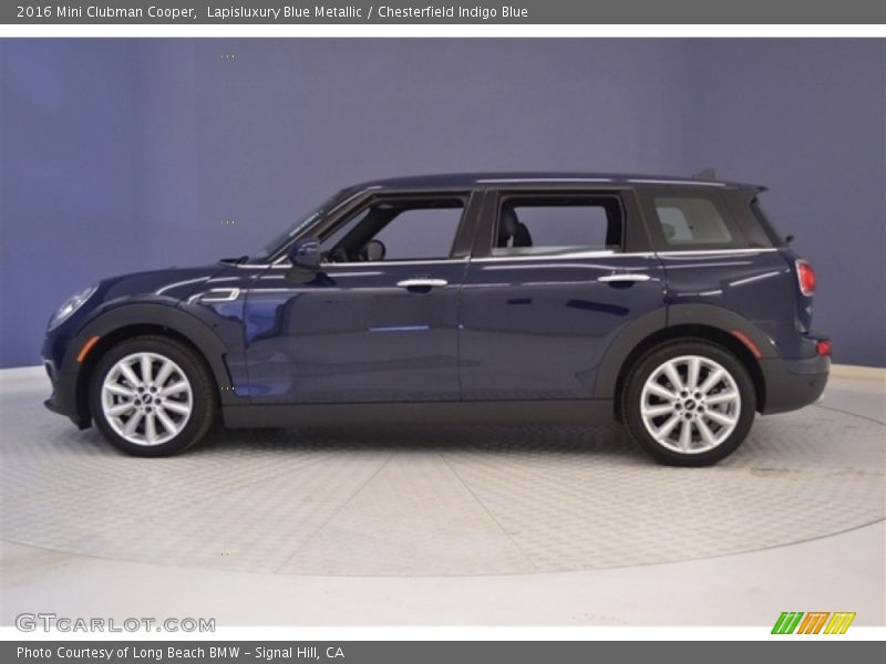 Lapisluxury Blue Metallic / Chesterfield Indigo Blue 2016 Mini Clubman Cooper