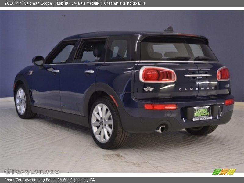 Lapisluxury Blue Metallic / Chesterfield Indigo Blue 2016 Mini Clubman Cooper