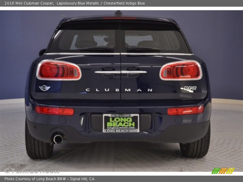 Lapisluxury Blue Metallic / Chesterfield Indigo Blue 2016 Mini Clubman Cooper