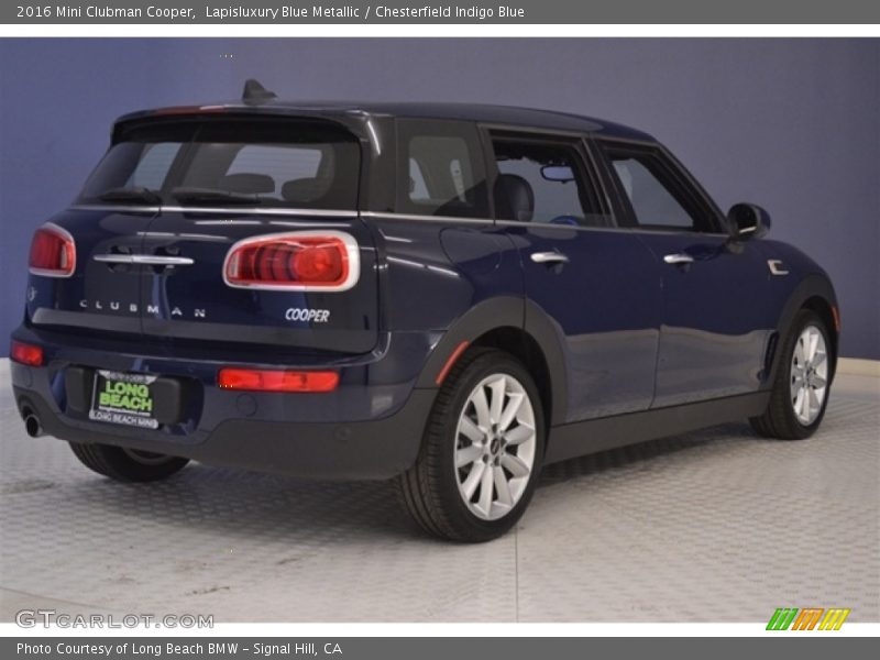 Lapisluxury Blue Metallic / Chesterfield Indigo Blue 2016 Mini Clubman Cooper