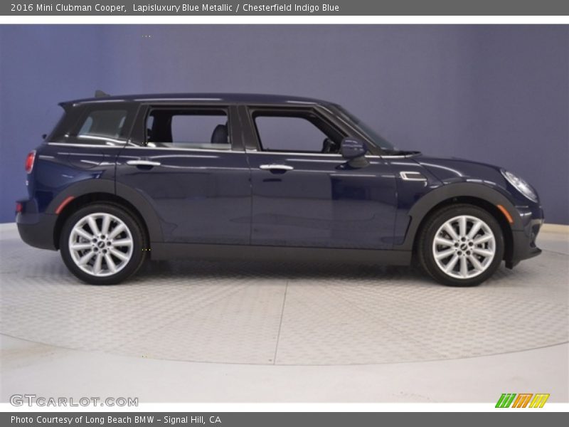 Lapisluxury Blue Metallic / Chesterfield Indigo Blue 2016 Mini Clubman Cooper
