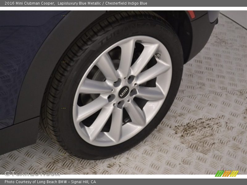 Lapisluxury Blue Metallic / Chesterfield Indigo Blue 2016 Mini Clubman Cooper