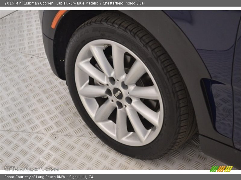 Lapisluxury Blue Metallic / Chesterfield Indigo Blue 2016 Mini Clubman Cooper