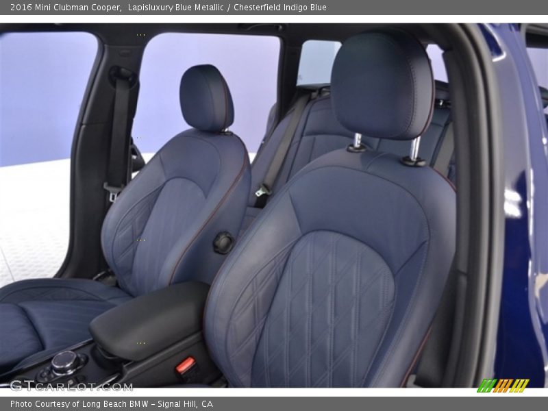 Lapisluxury Blue Metallic / Chesterfield Indigo Blue 2016 Mini Clubman Cooper