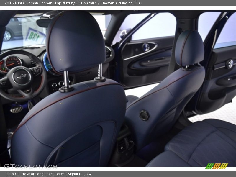 Lapisluxury Blue Metallic / Chesterfield Indigo Blue 2016 Mini Clubman Cooper