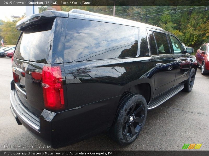 Black / Cocoa/Dune 2015 Chevrolet Suburban LTZ 4WD