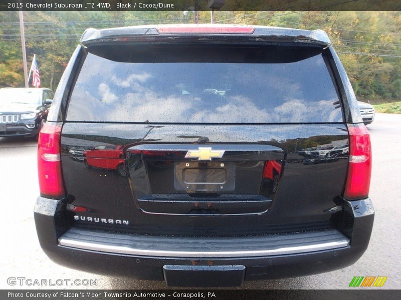 Black / Cocoa/Dune 2015 Chevrolet Suburban LTZ 4WD