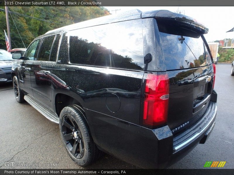 Black / Cocoa/Dune 2015 Chevrolet Suburban LTZ 4WD