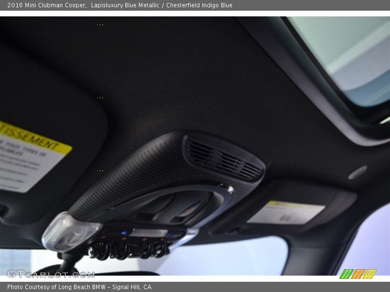 Lapisluxury Blue Metallic / Chesterfield Indigo Blue 2016 Mini Clubman Cooper