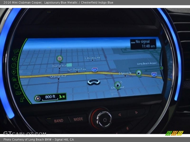 Lapisluxury Blue Metallic / Chesterfield Indigo Blue 2016 Mini Clubman Cooper