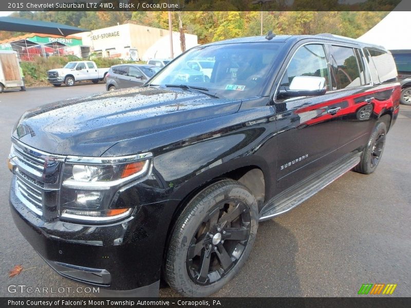 Black / Cocoa/Dune 2015 Chevrolet Suburban LTZ 4WD
