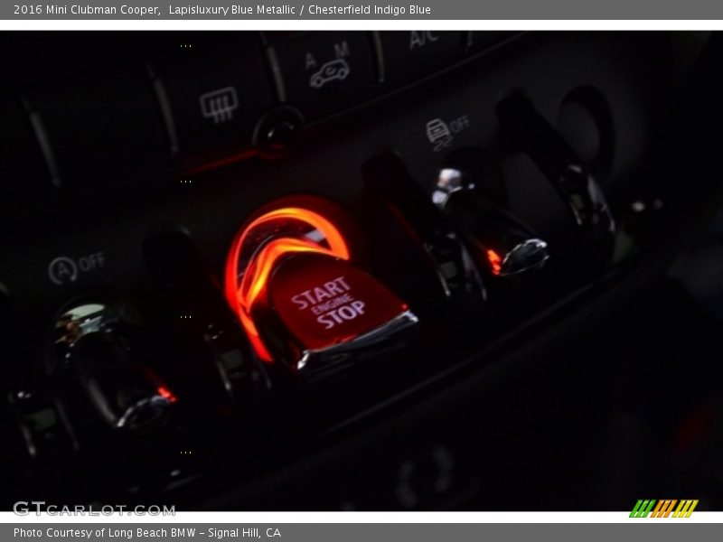 Lapisluxury Blue Metallic / Chesterfield Indigo Blue 2016 Mini Clubman Cooper