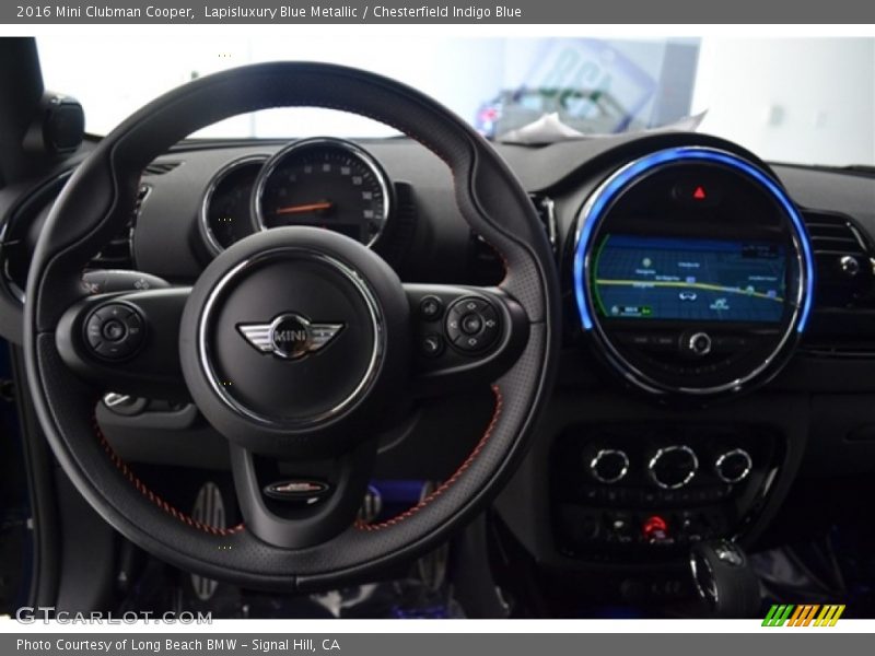 Lapisluxury Blue Metallic / Chesterfield Indigo Blue 2016 Mini Clubman Cooper