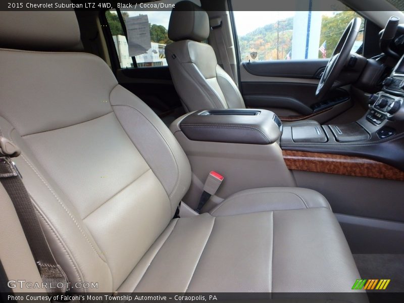 Black / Cocoa/Dune 2015 Chevrolet Suburban LTZ 4WD