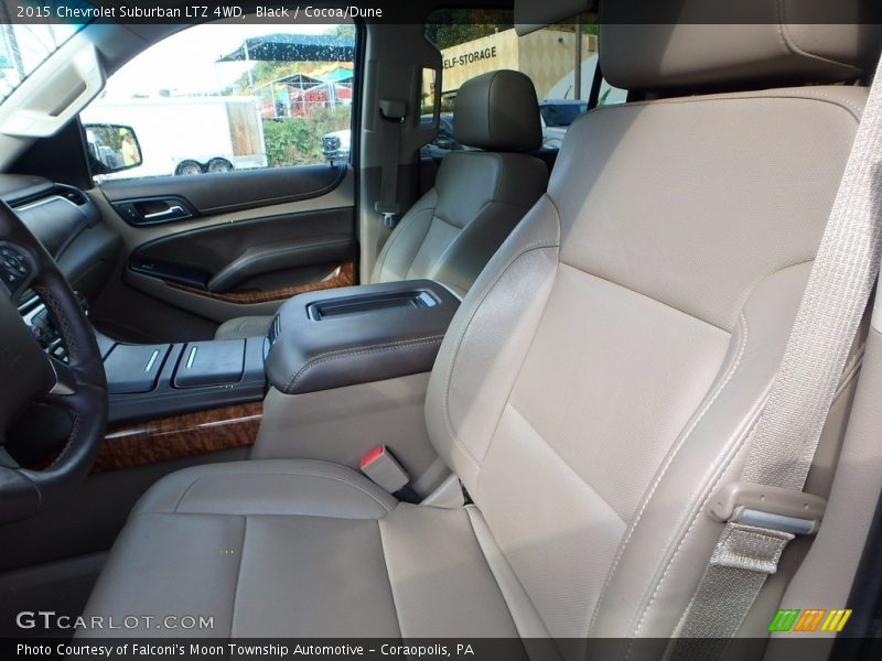 Black / Cocoa/Dune 2015 Chevrolet Suburban LTZ 4WD