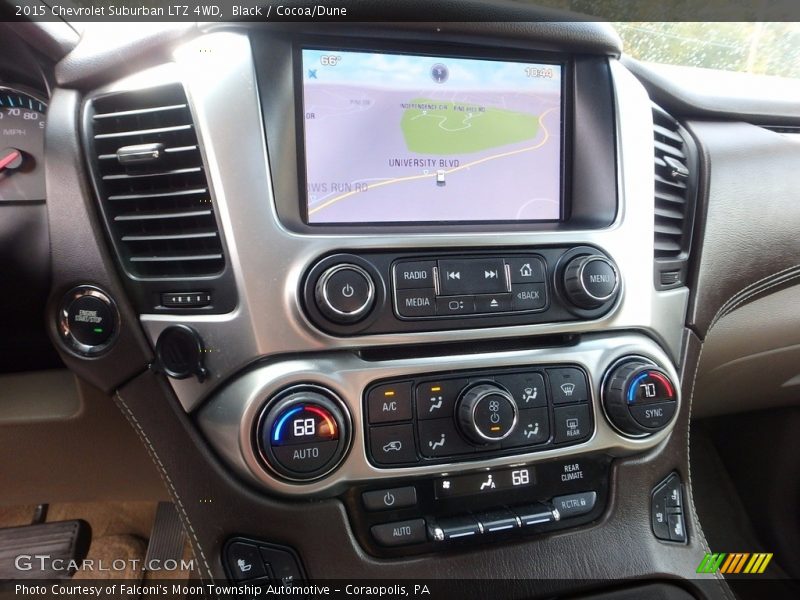 Black / Cocoa/Dune 2015 Chevrolet Suburban LTZ 4WD
