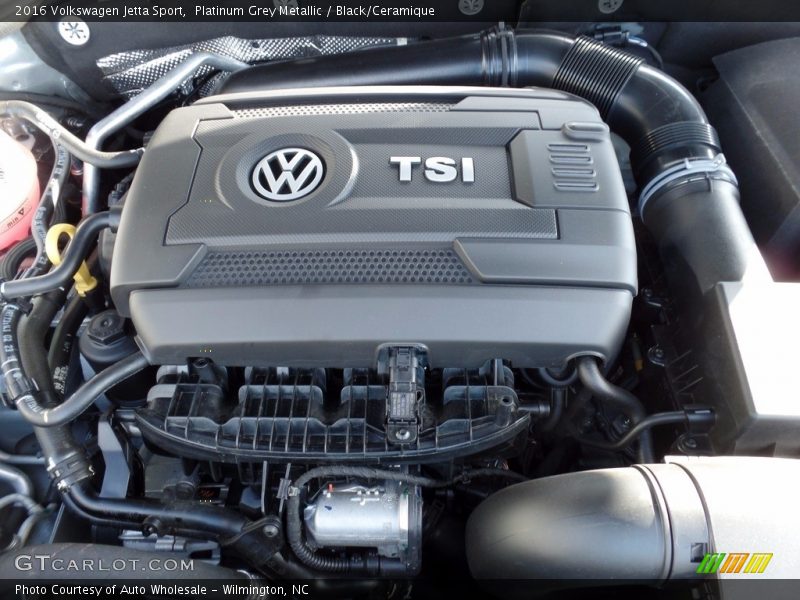 Platinum Grey Metallic / Black/Ceramique 2016 Volkswagen Jetta Sport