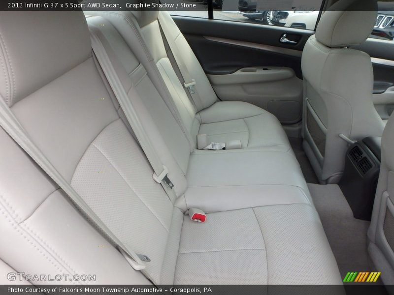 Graphite Shadow / Stone 2012 Infiniti G 37 x S Sport AWD Sedan