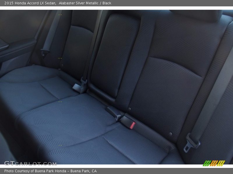 Alabaster Silver Metallic / Black 2015 Honda Accord LX Sedan