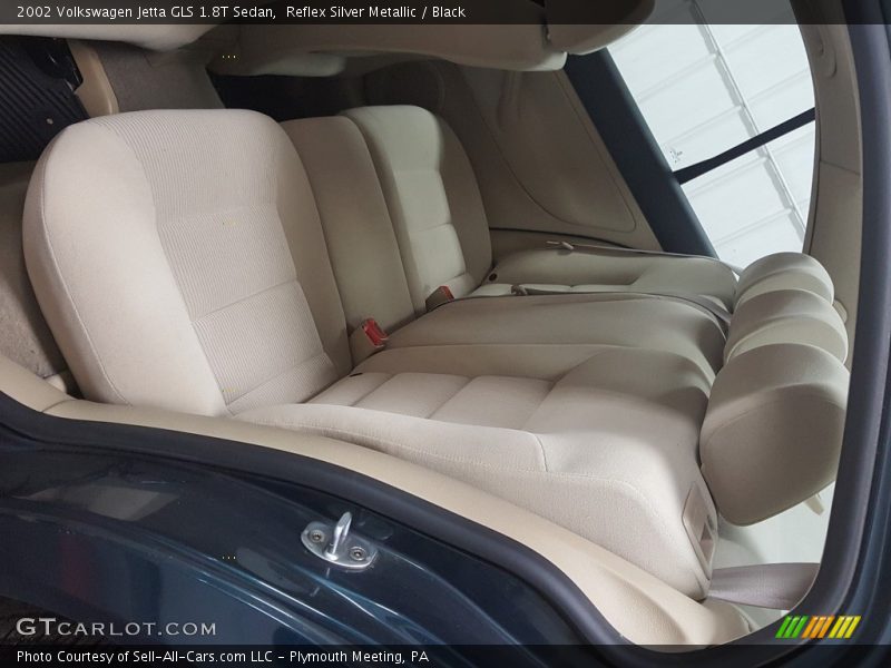 Reflex Silver Metallic / Black 2002 Volkswagen Jetta GLS 1.8T Sedan