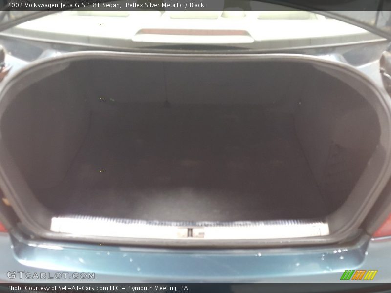 Reflex Silver Metallic / Black 2002 Volkswagen Jetta GLS 1.8T Sedan