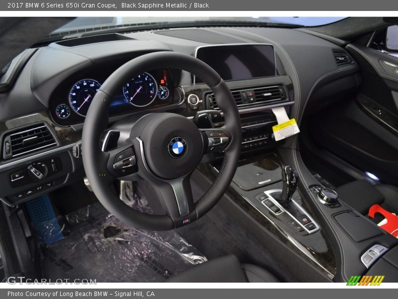 Dashboard of 2017 6 Series 650i Gran Coupe