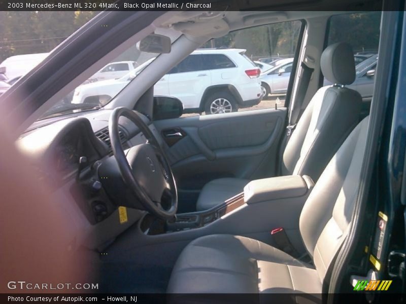 Black Opal Metallic / Charcoal 2003 Mercedes-Benz ML 320 4Matic