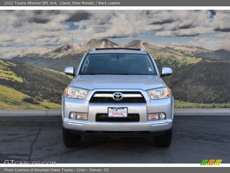 Classic Silver Metallic / Black Leather 2012 Toyota 4Runner SR5 4x4