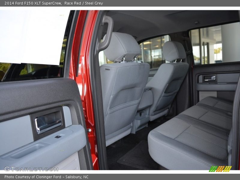 Race Red / Steel Grey 2014 Ford F150 XLT SuperCrew
