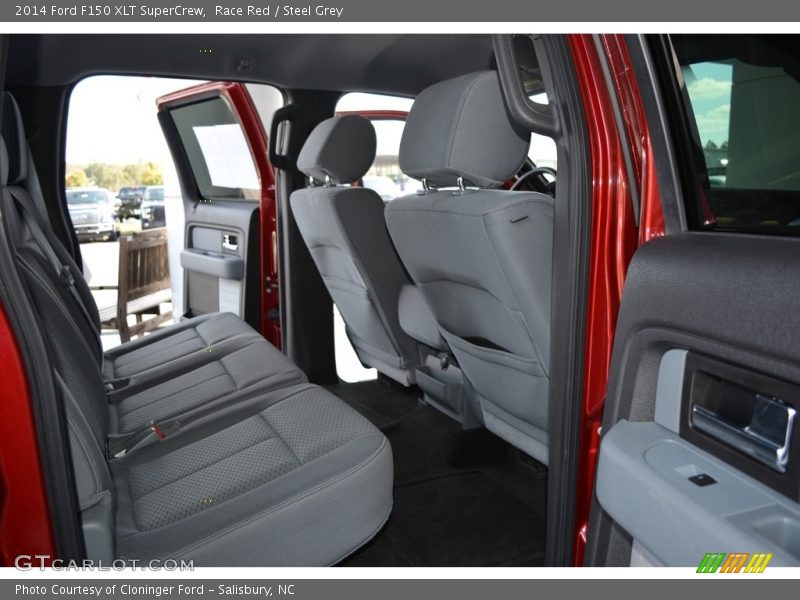 Race Red / Steel Grey 2014 Ford F150 XLT SuperCrew