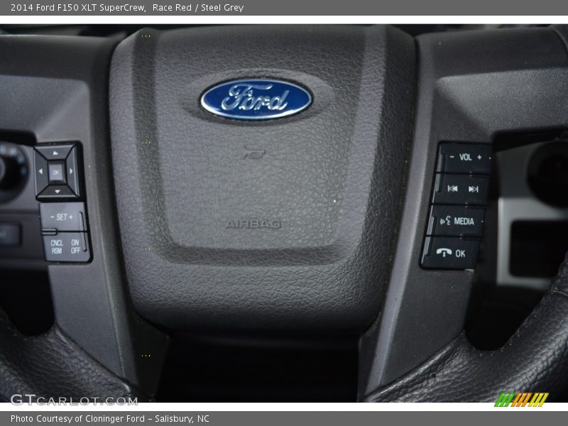 Race Red / Steel Grey 2014 Ford F150 XLT SuperCrew