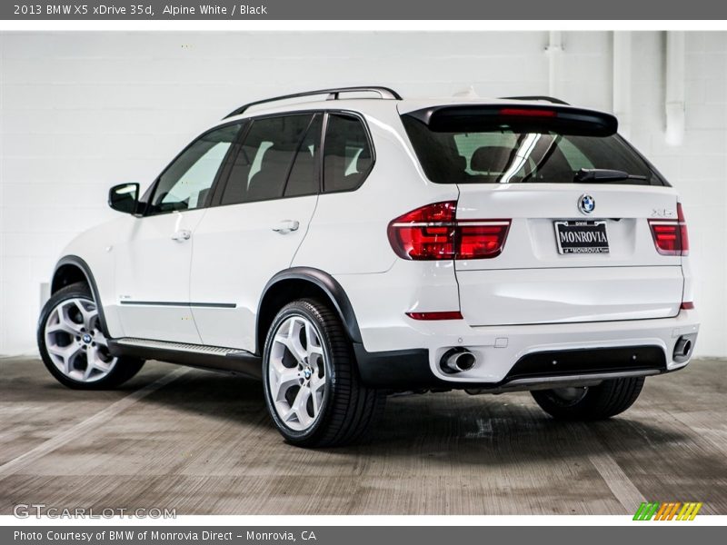Alpine White / Black 2013 BMW X5 xDrive 35d