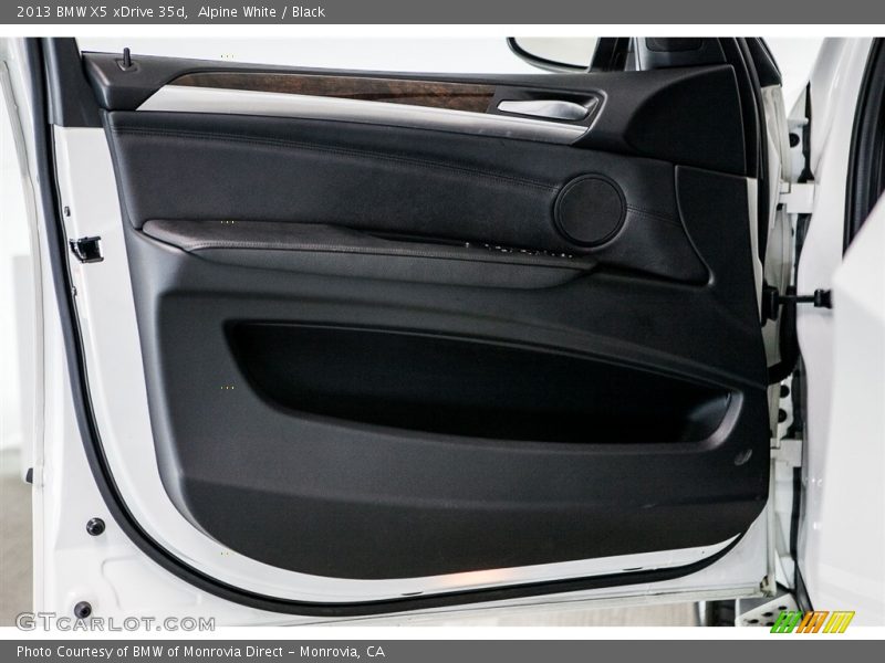 Alpine White / Black 2013 BMW X5 xDrive 35d