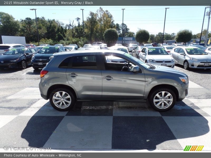 Mercury Gray / Black 2015 Mitsubishi Outlander Sport ES