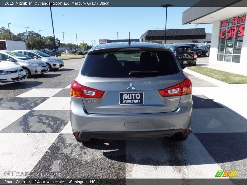 Mercury Gray / Black 2015 Mitsubishi Outlander Sport ES