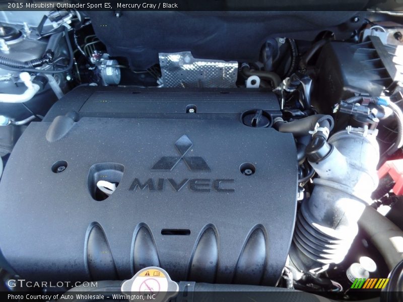 Mercury Gray / Black 2015 Mitsubishi Outlander Sport ES