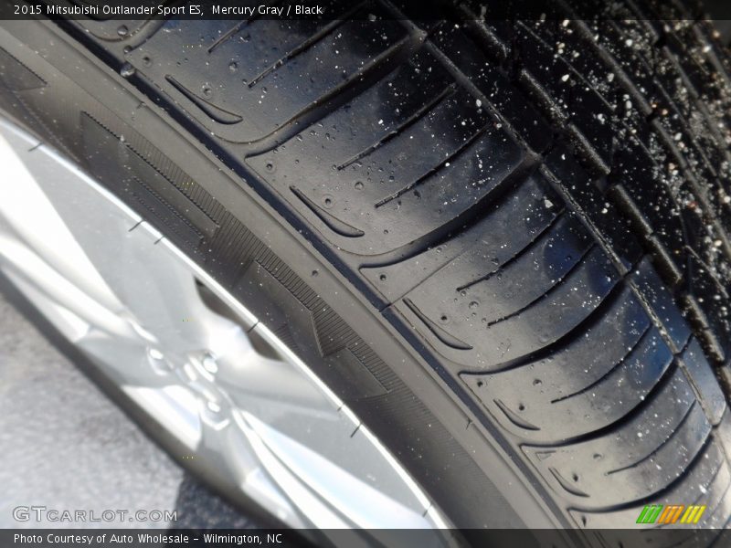 Mercury Gray / Black 2015 Mitsubishi Outlander Sport ES